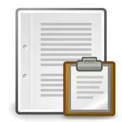 clipboard icon