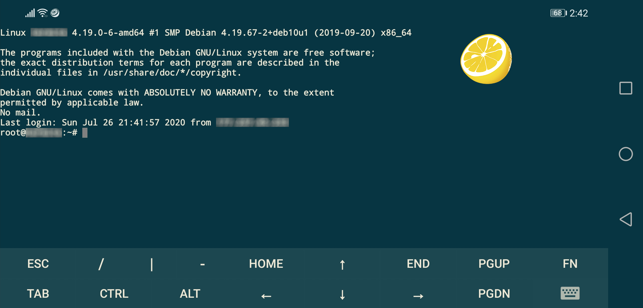 juicessh sesion ssh