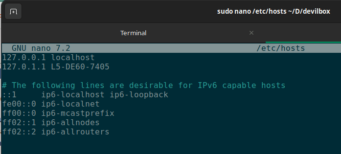Linux nano hosts