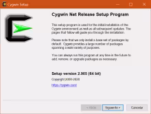 Cygwin installer