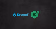 Drupal & CKEditor 5 logos